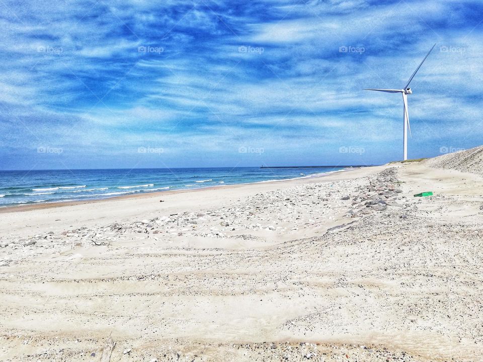 Perfect beach in Denmark