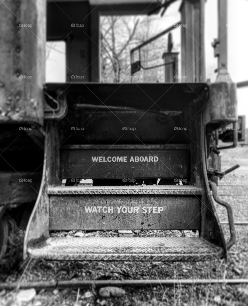 Watch your step. Words to live by.