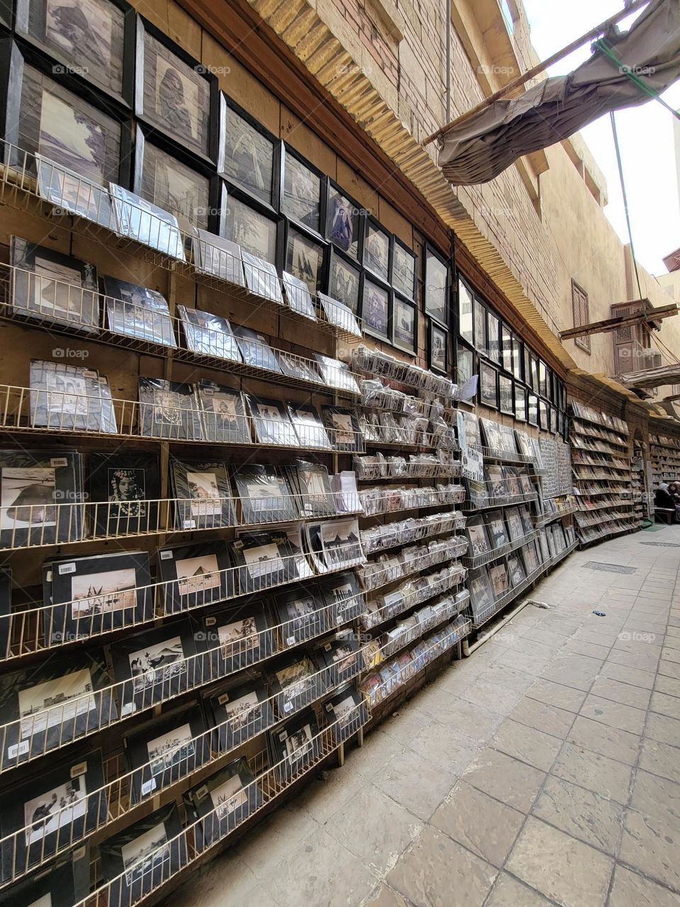 Alley at The Hanging Church Cairo Egypt