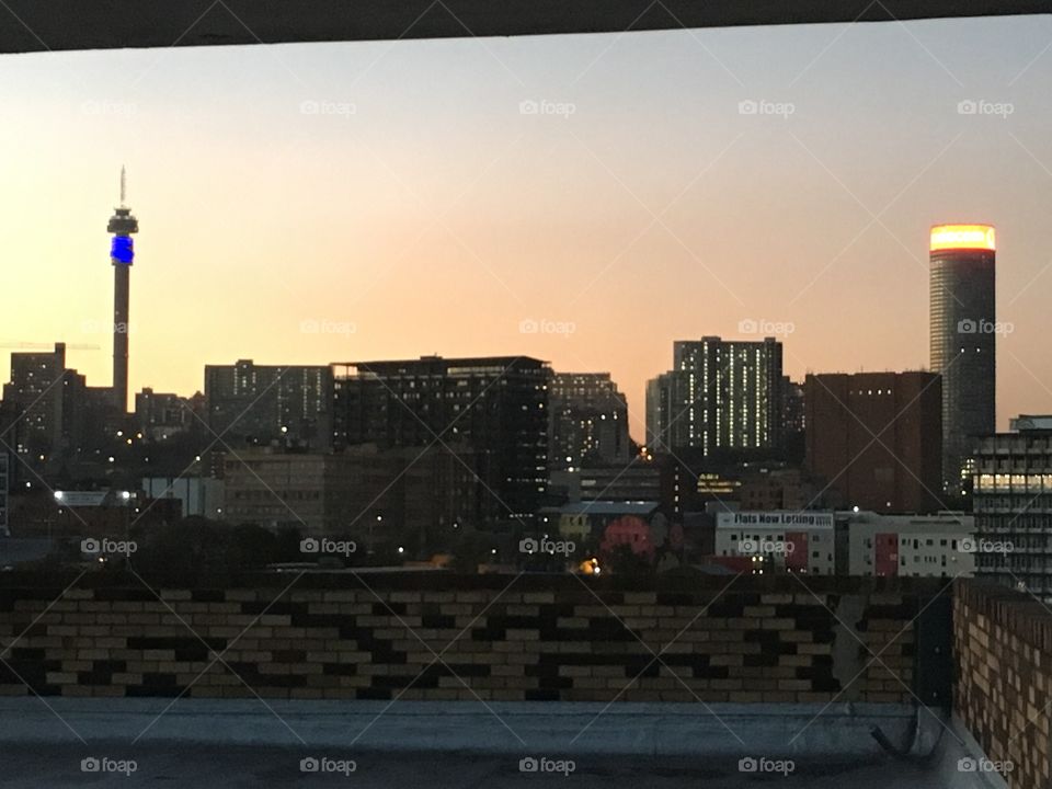 Beautiful sunset Johannesburg South Africa 🇿🇦