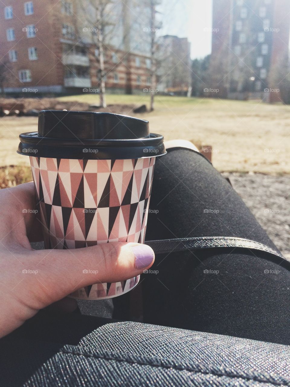 Coffee in the sun