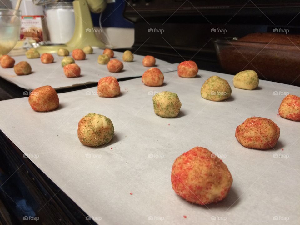Snickerdoodles in the making