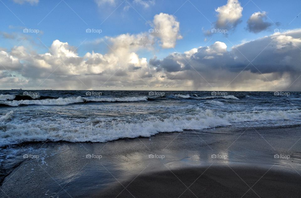 Water, Sea, Ocean, Beach, Storm