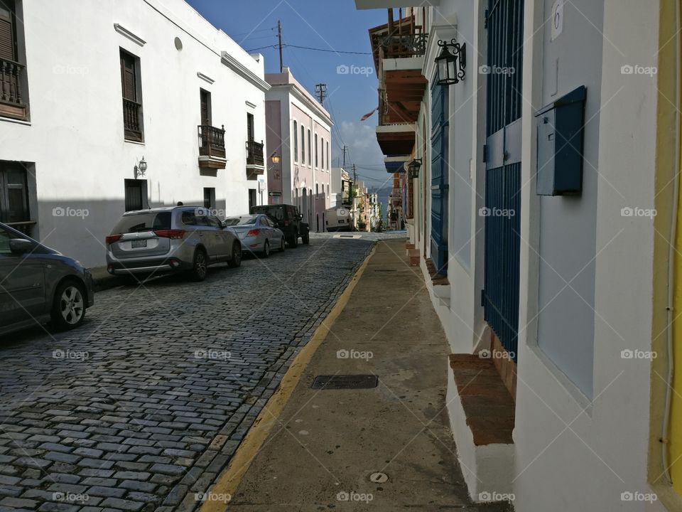 Old San Juan one September day