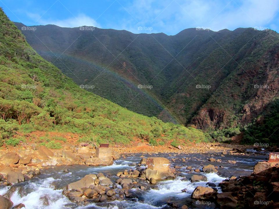 rainbow after the rain