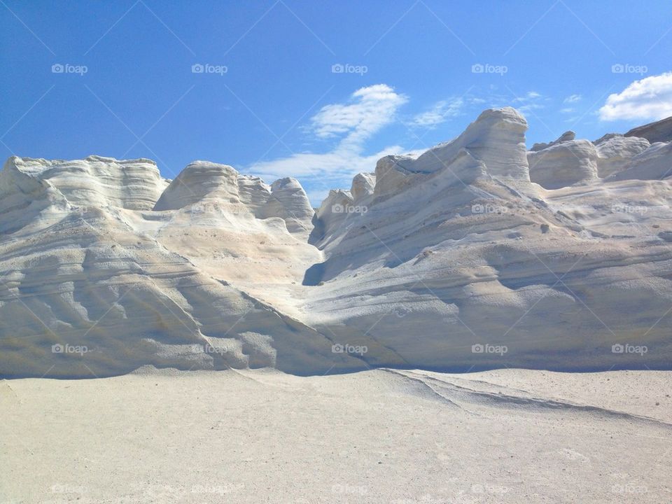 When stone looks like snow