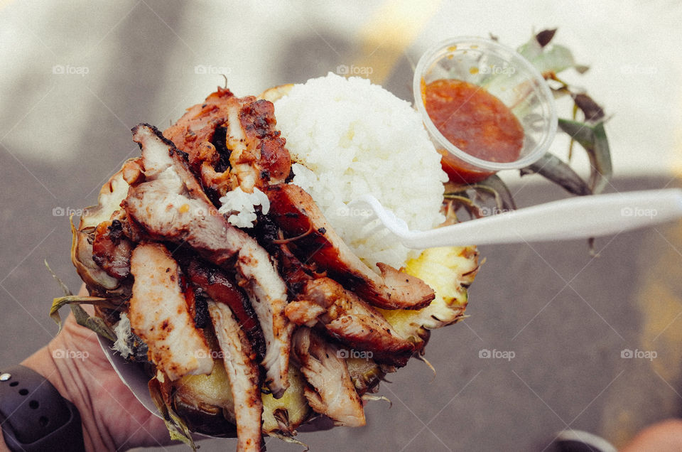 Teriyaki Bowl at the fair