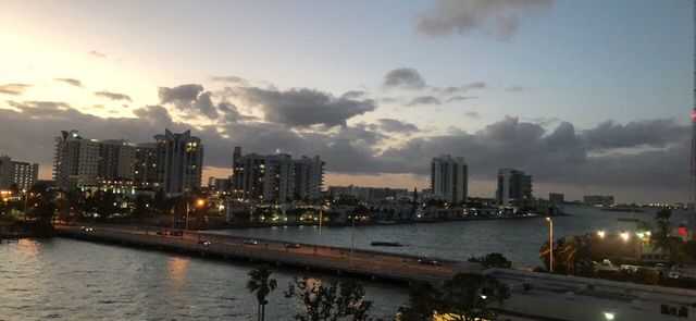 Dusk in Miami
