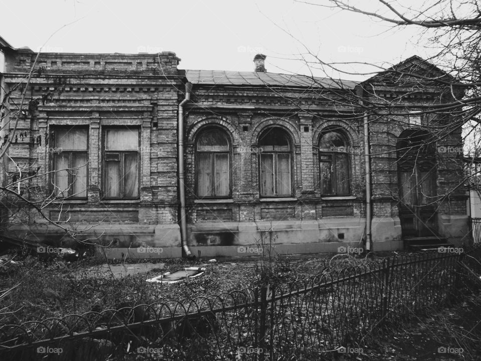 old mansion in the city of Kiev