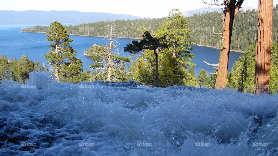 Hiking at the waterfalls