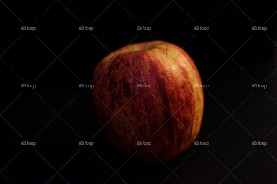 Still Life Apple Photo Closeup Macro With Natural Light