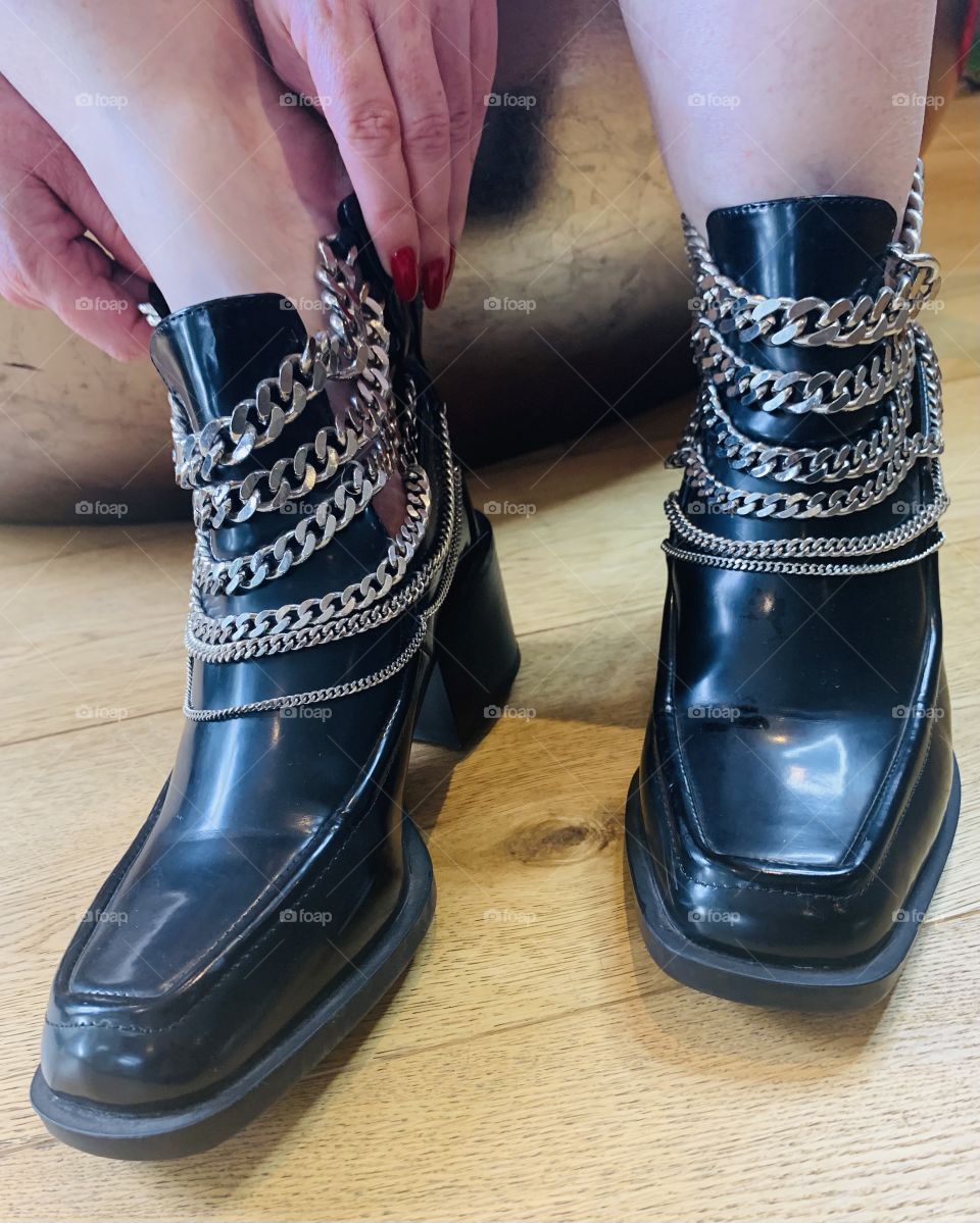 These boots are made for walking 