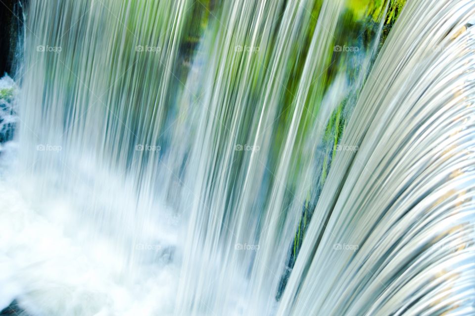 View of waterfall