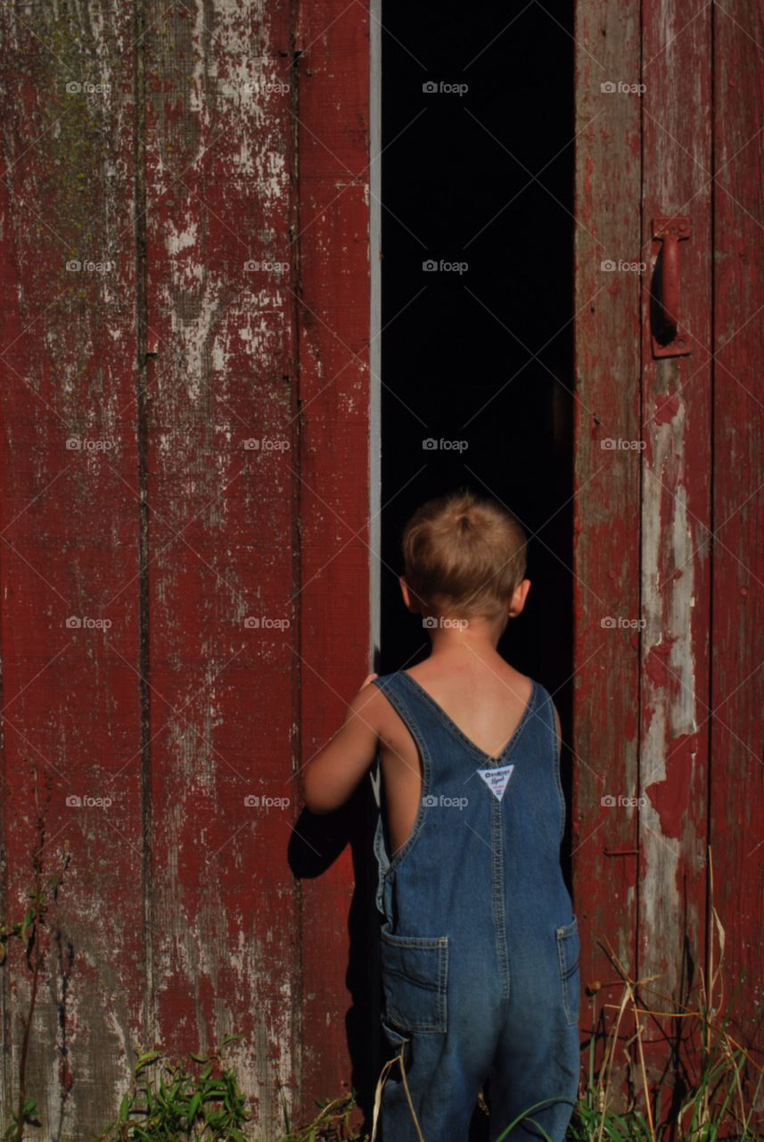 red barn boy door by hooksy7