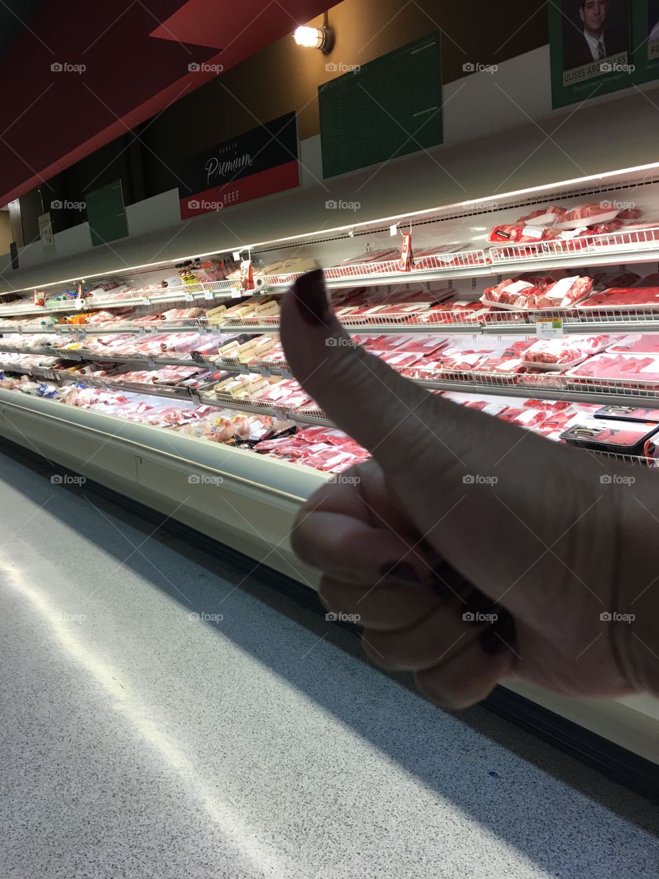 Meat purchase