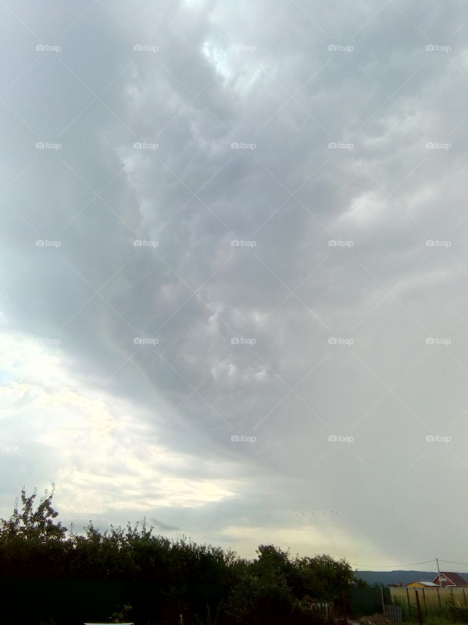 грозовые облока