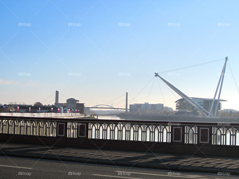 Bridge, Water, Travel, No Person, River