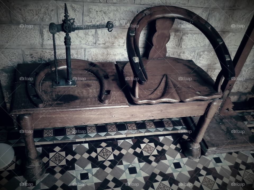 Antique weight scale...