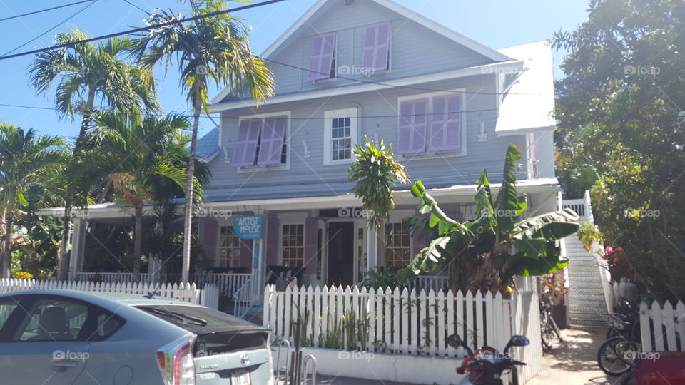 The Artist House on Flemming. Key West Florida