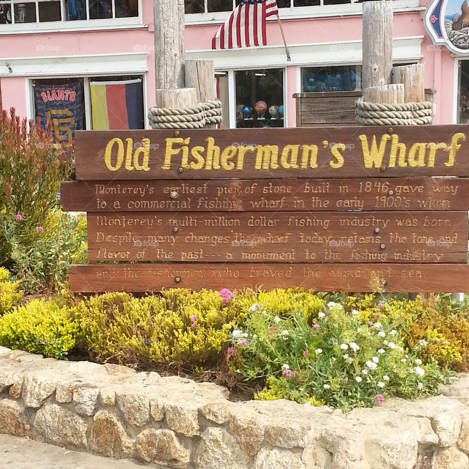 Old Fishermans Wharf, Monterey California