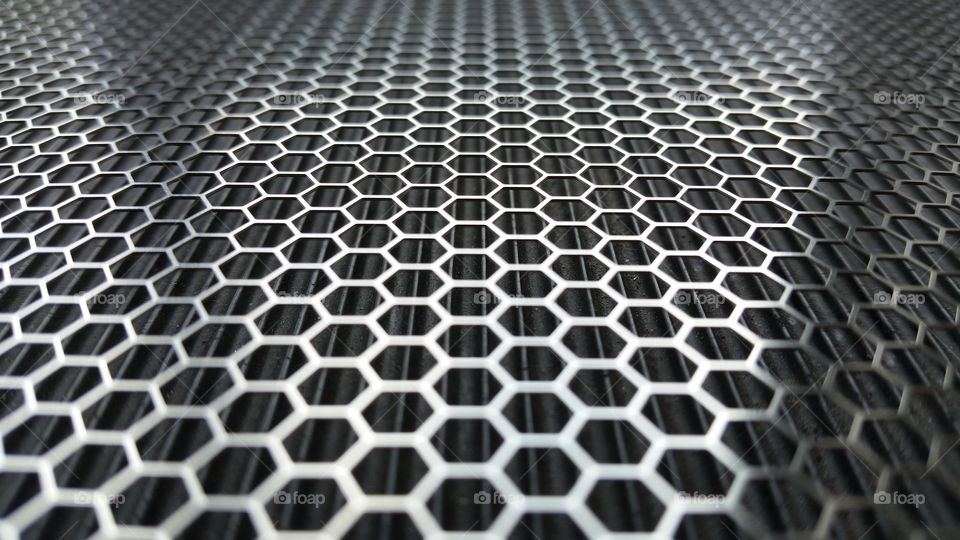 perfect symmetry of honeycomb structure