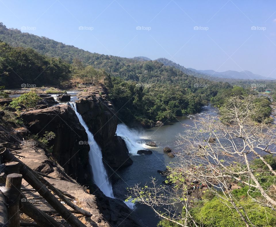 Athirappilly Water Falls - Bahubali falls