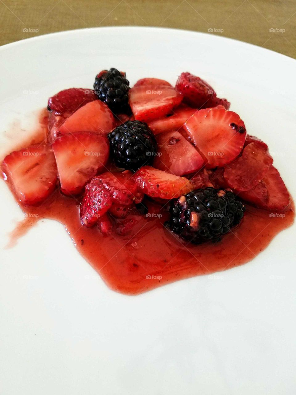 Strawberry & BlackBerry Sauce