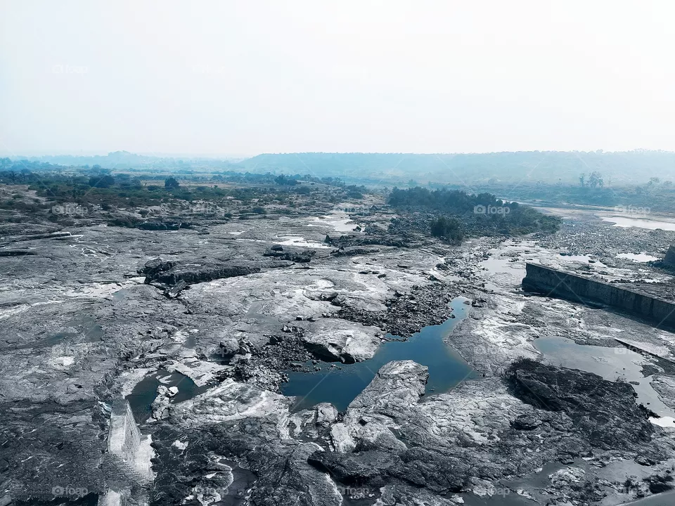 Girna River Dam Area outlet Natural View Chalisgaon village