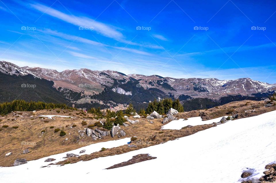 Mountain, Snow, No Person, Travel, Landscape