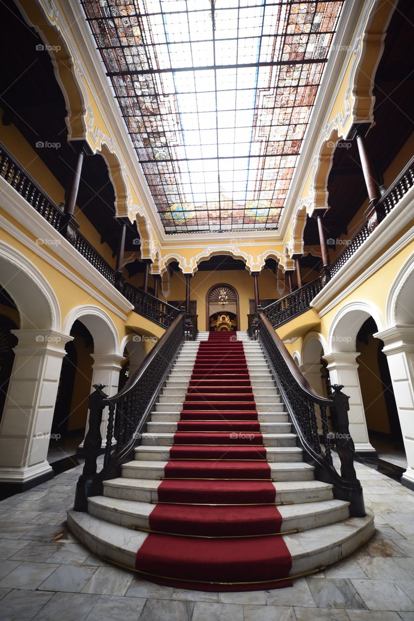 Architecture, Step, Inside, Indoors, Building