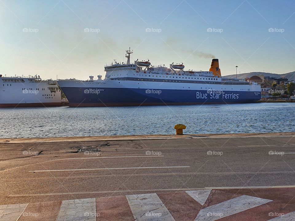 Athens port, Greece