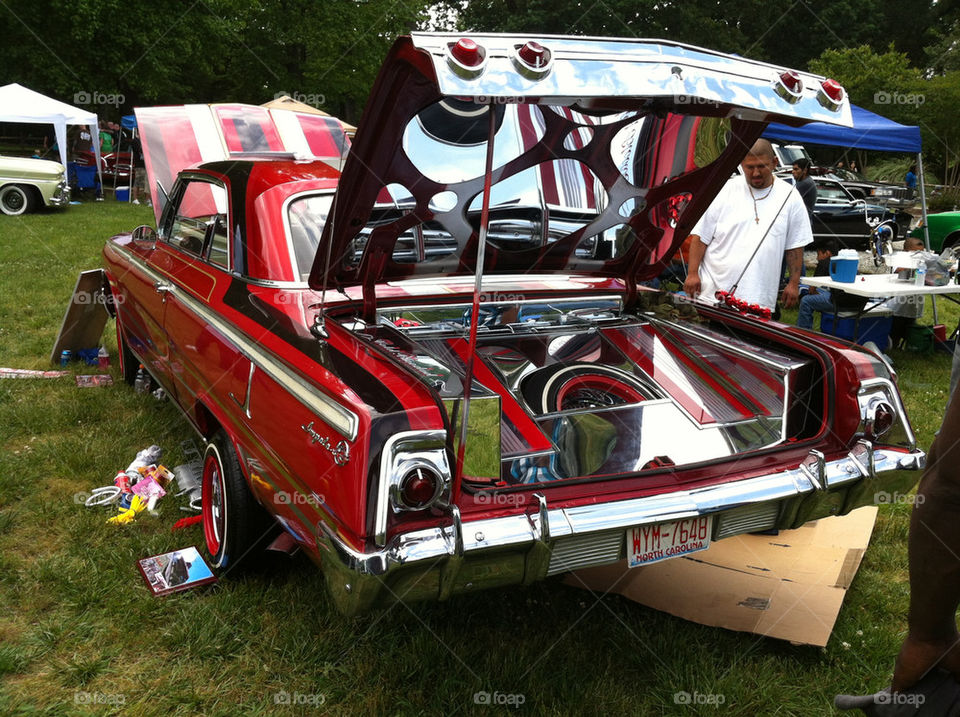IN THE TRUNK OF A 62 CHEVY IMPALA