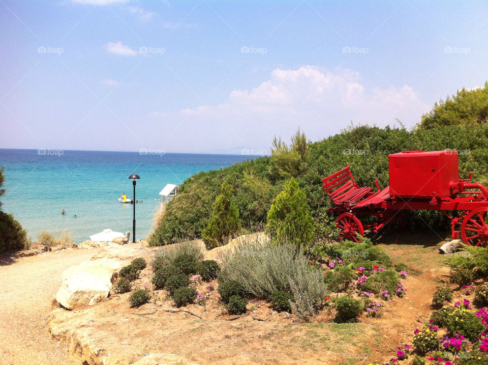 beach sand hotel greece by drkaltsas