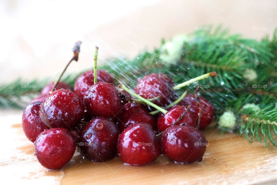 cherry (rinse cherry)