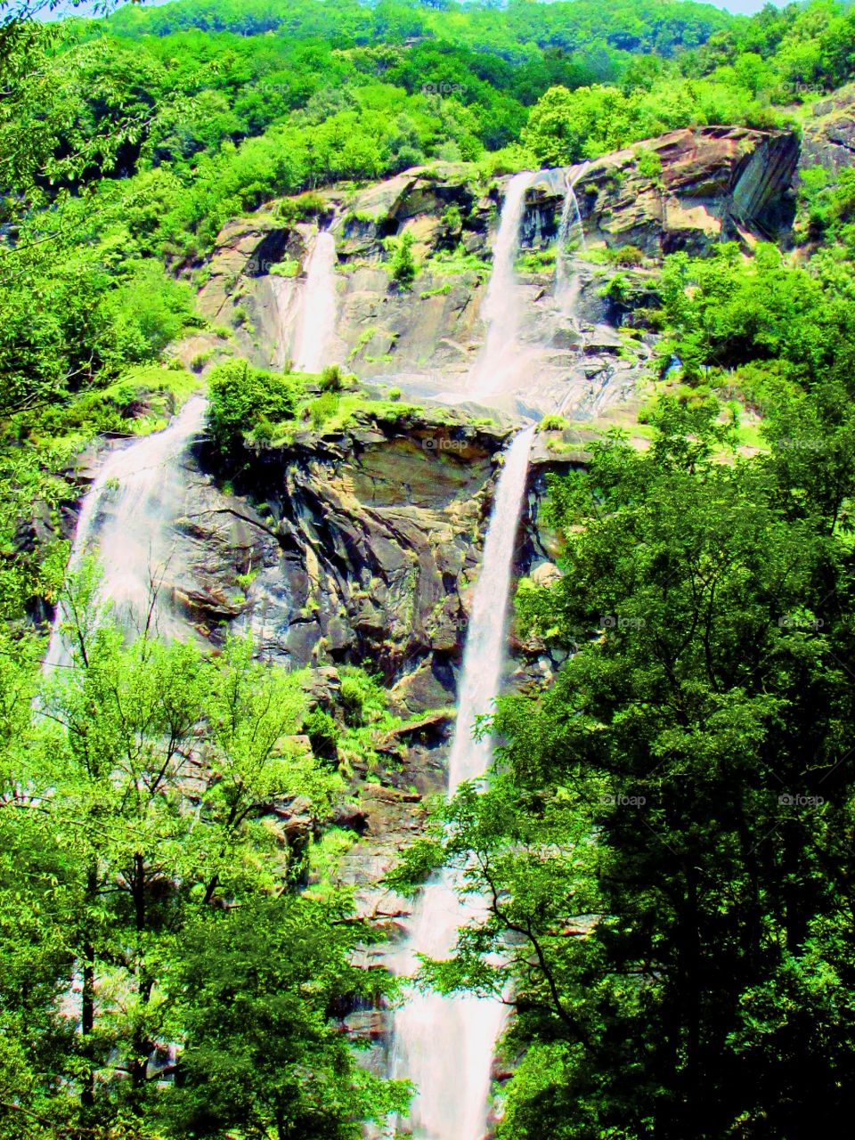 Valchiavenna waterfalls Italy