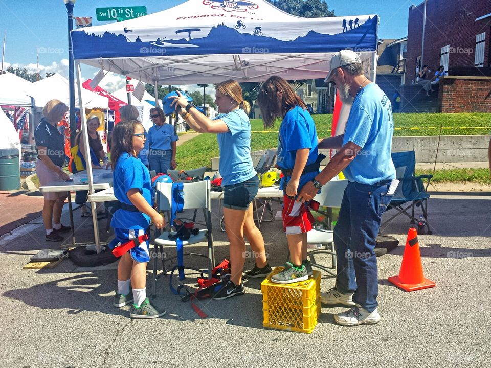 Fall Fun Fest Rock Wall Climb