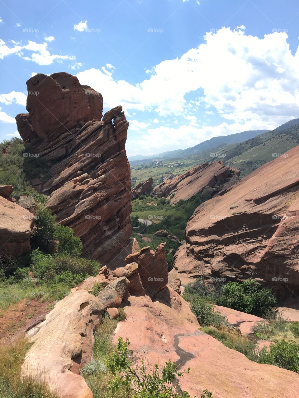 Red Rocks in Colorado 