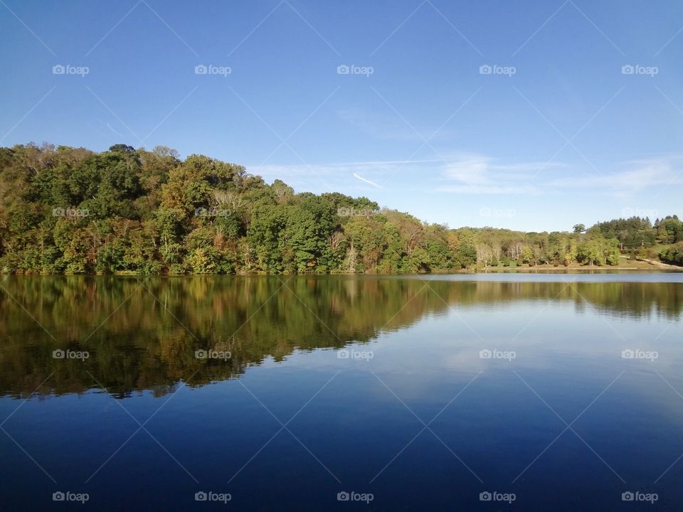 Fall Foliage Reflection