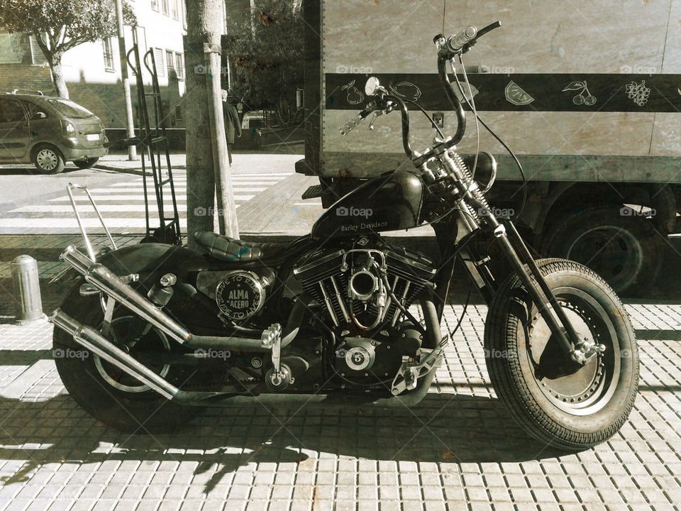 Customized Harley Davidson