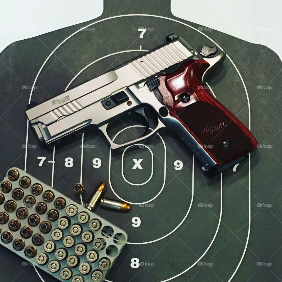 sig sauer p229 9mm gun pistol stainless steel 