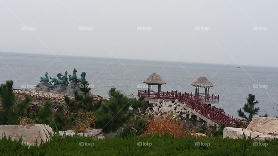 Lovely Beach in China