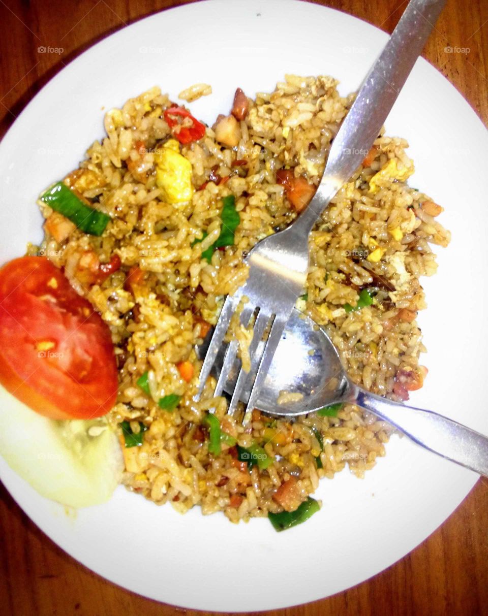 Fried Rice Indonesian Flavor