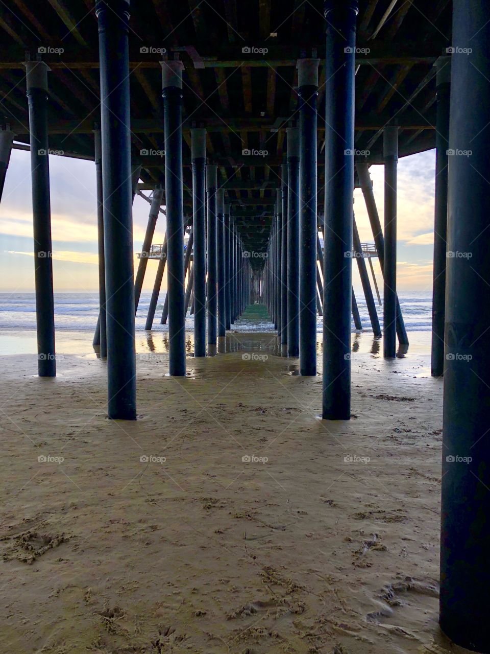 Beauty under the pier