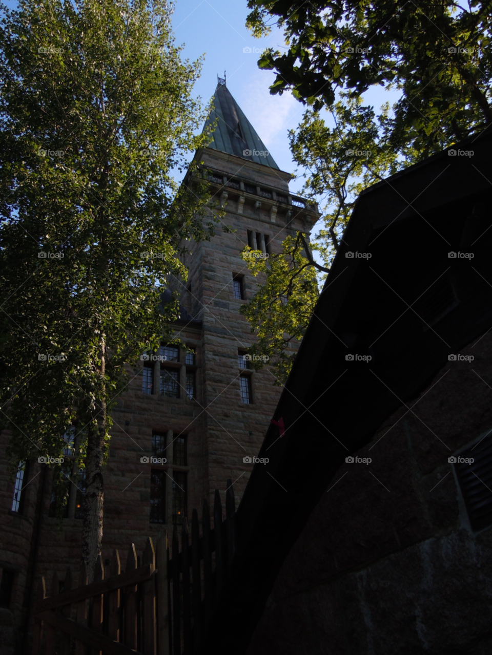 växjö building tower castle by MagnusPm