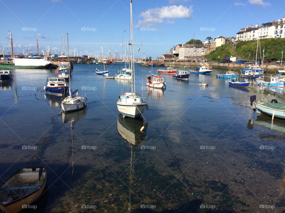 Torquay, UK on a rare sunny day in 2017