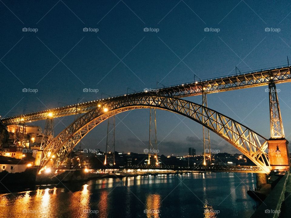 Iron Bridge. Porto, Portugal