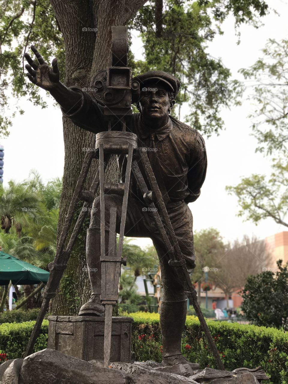 Statue Walt Disney World resort Hollywood studios located in Orlando Florida USA