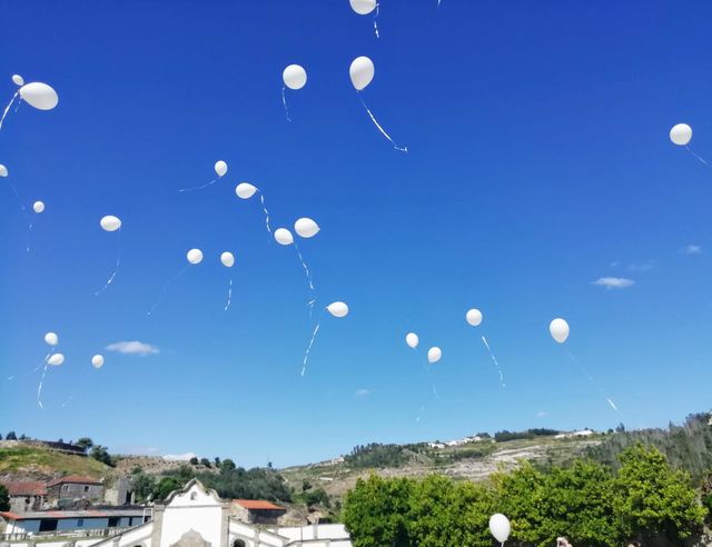 Helium balloons
