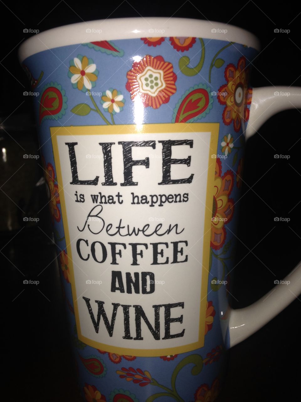 Life is. Found this mug at Shopko n had to have it!
