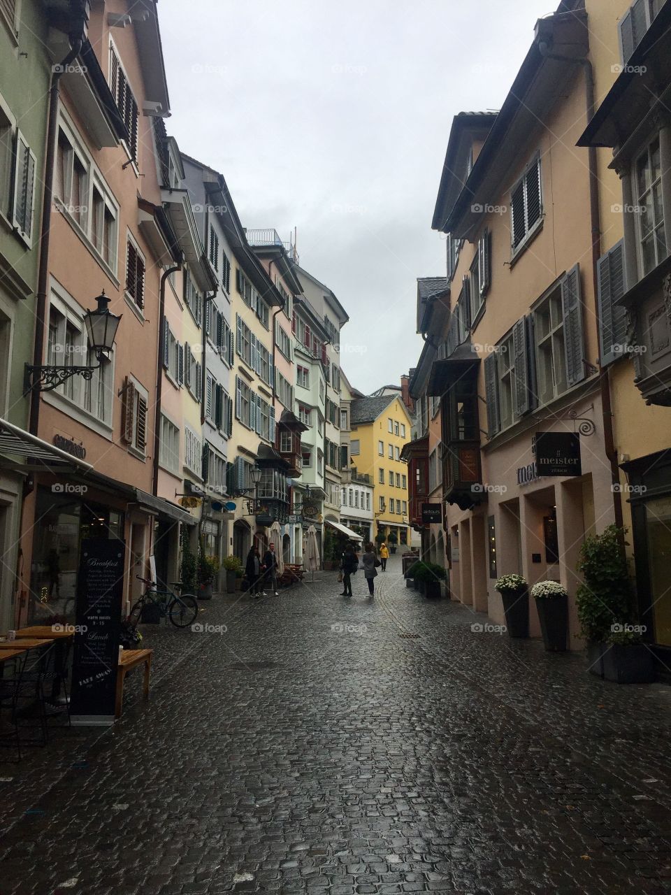 strolling the streets 